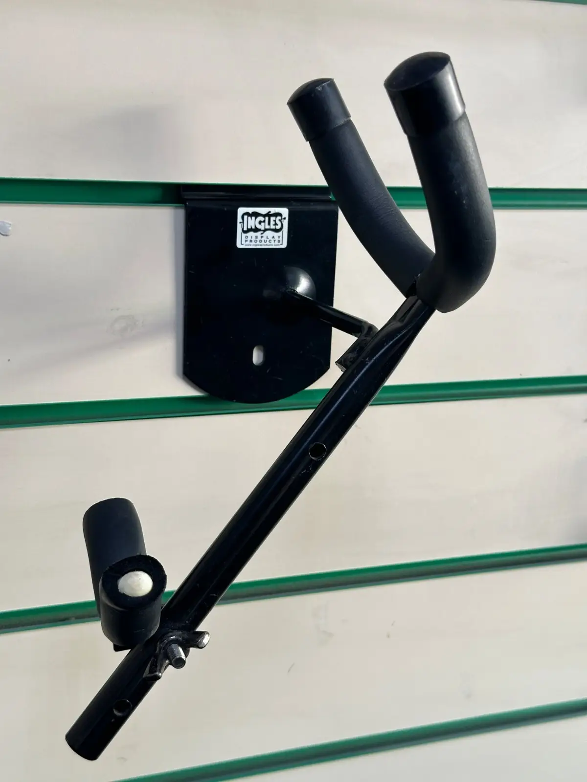 INGLES Saxophone Slat Wall Hanger Display Holder Black, SA-303, Alto, Tenor Used