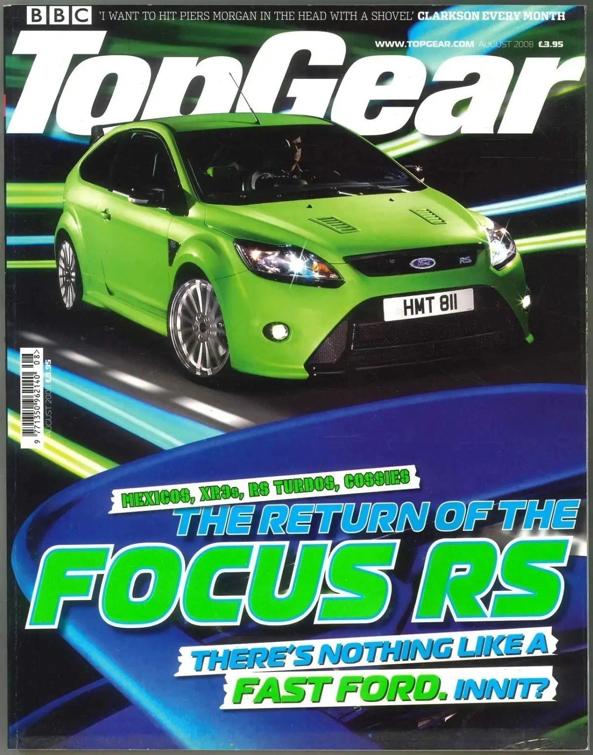BBC Top Gear Magazine: Issue #181, Ford Focus RS, Aston, KTM X-Bow, Aug 2008