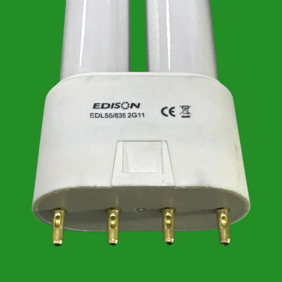 1x 55W Edison 2G11 4 Pin Light Bulb 535mm PLL CFL 835 3500K White Lamp - image 3 | Free standard UK delivery included | Discount Quality Products