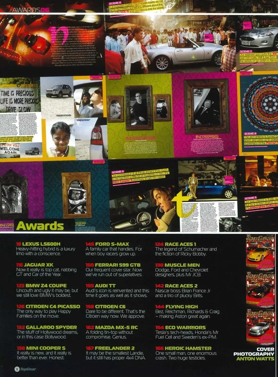 BBC Top Gear Magazine: Issue #161, Jaguar XK Cover, Lambo, Awards 2006 (Creases) - image 3 | Free standard UK delivery included | Discount Quality Products