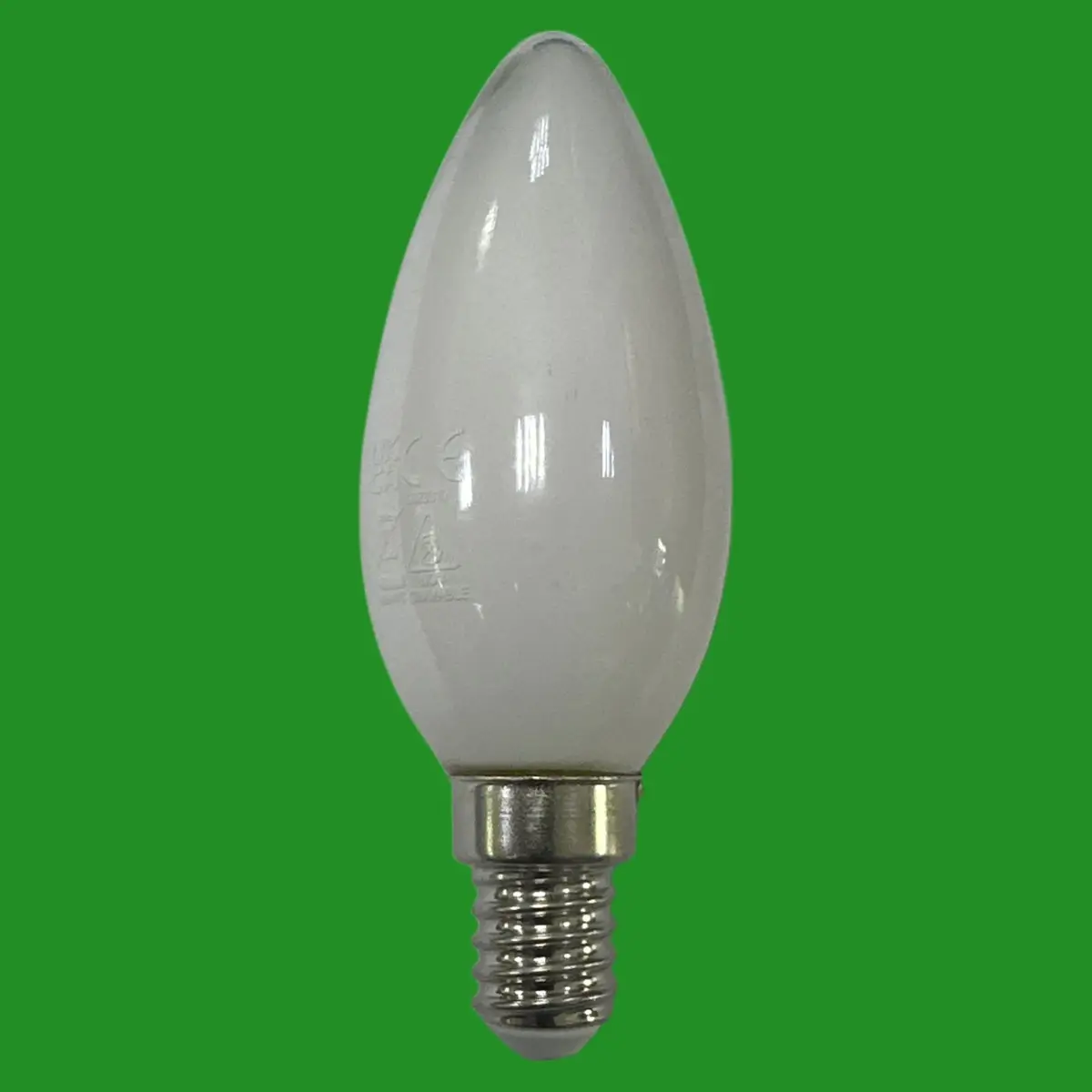 10x 1.8W Integral LED Filament Frosted Candle Light Bulbs, 2700K SES E14 Lamp - image 3 | Free standard UK delivery included | Discount Quality Products