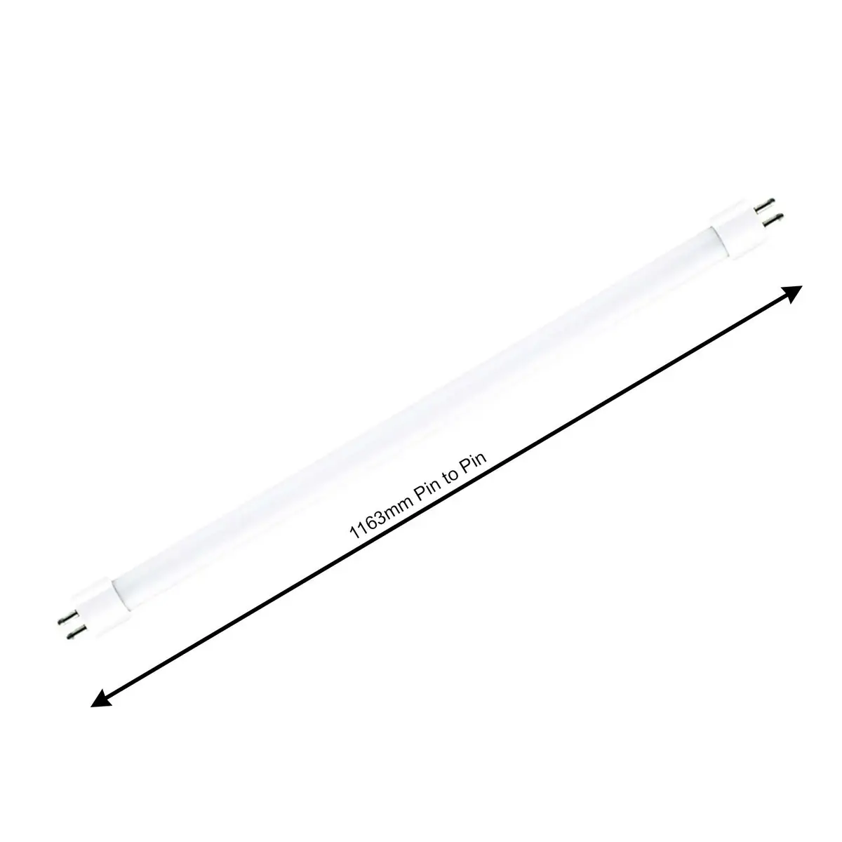 2x 54W T5 1163mm (1149mm no pins) Fluorescent Tube Strip Light Bulbs 835 3500K - image 2 | Free standard UK delivery included | Discount Quality Products