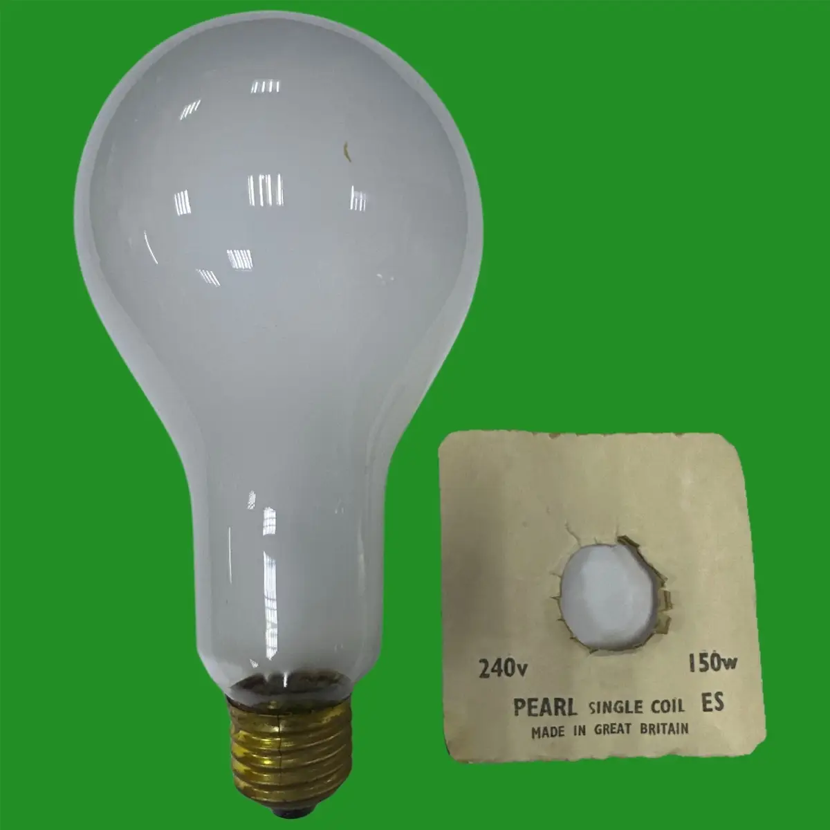 2x 150W Omega Vintage A80 GLS Light Bulbs Dimmable Incandescent Pearl ES E27 - image 2 | Free standard UK delivery included | Discount Quality Products