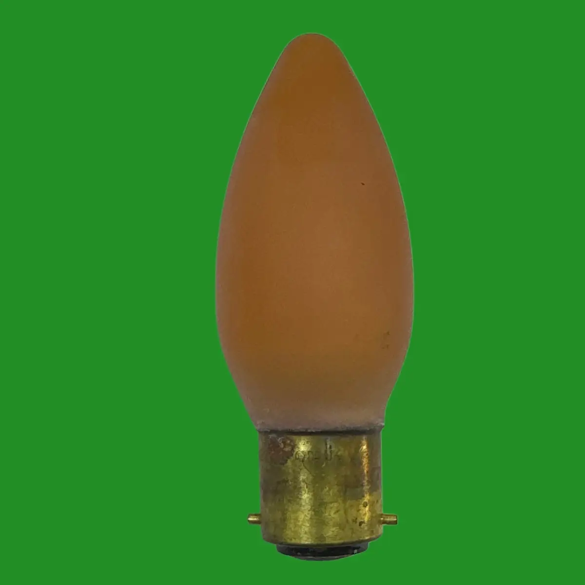40W Mazda Vintage Dimmable Amber Candle Light Bulb, BC B22 Bayonet Lamp - image 2 | Free standard UK delivery included | Discount Quality Products