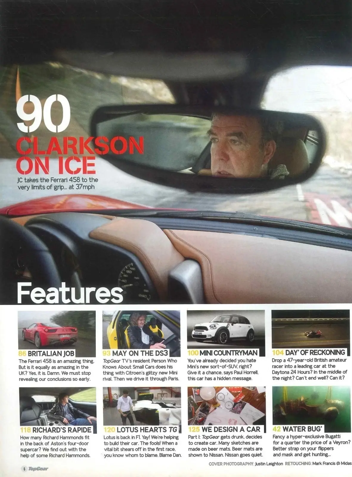 BBC Top Gear Magazine: Issue #202, Ferrari 458 Italia, Aston Martin, March 2010 - image 3 | Free standard UK delivery included | Discount Quality Products