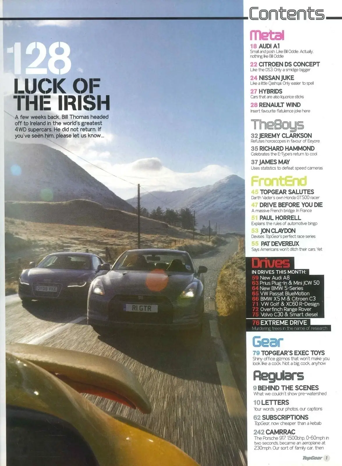 BBC Top Gear Magazine: Issue #202, Ferrari 458 Italia, Aston Martin, March 2010 - image 4 | Free standard UK delivery included | Discount Quality Products