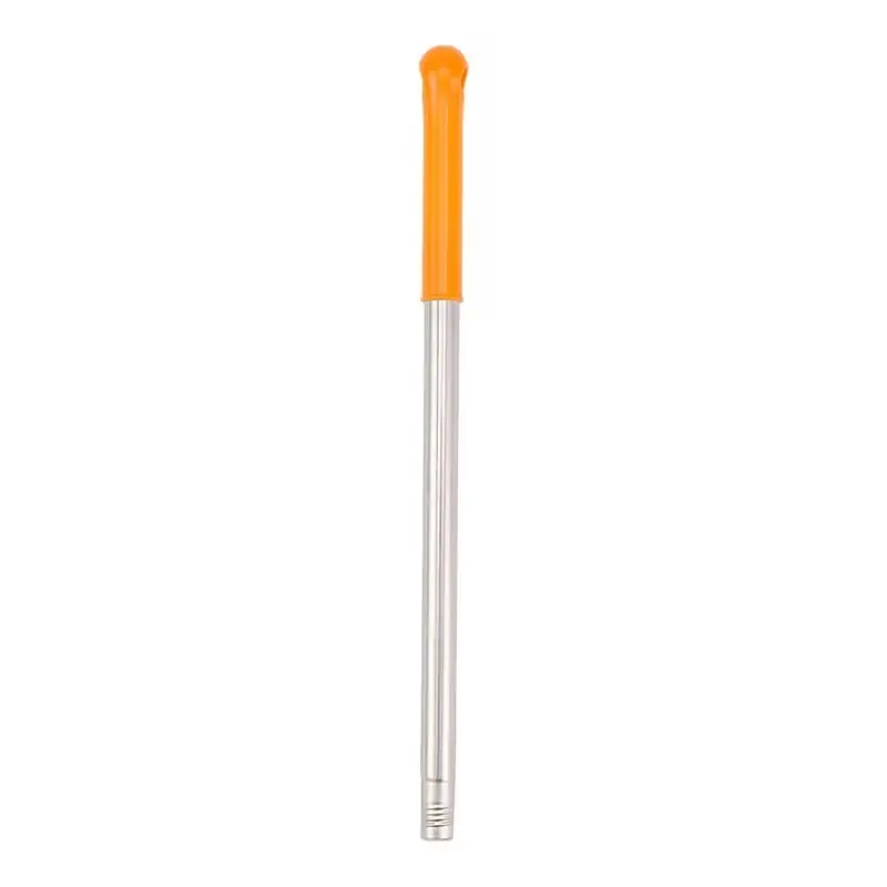 4.3m Telescopic Window Cleaner Microfibre Mop & Squeegee 10 Pole Sections Orange - image 8 | Free standard UK delivery included | Discount Quality Products