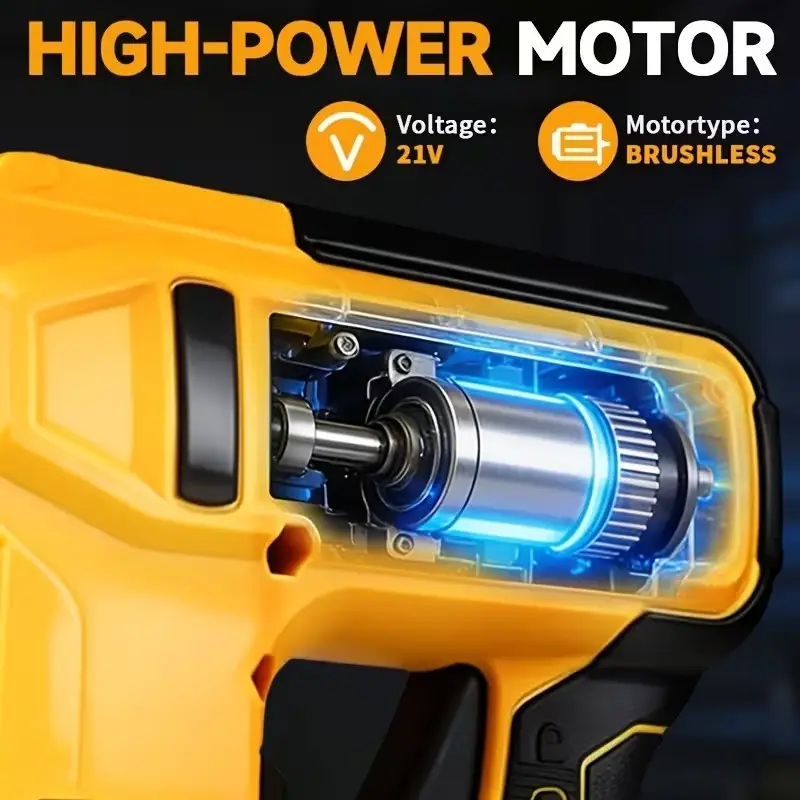 20V Cordless Nail Gun F15-F30 Brad Nailer & 6.0Ah Battery Compatible With DeWalt - image 8 | Free standard UK delivery included | Discount Quality Products