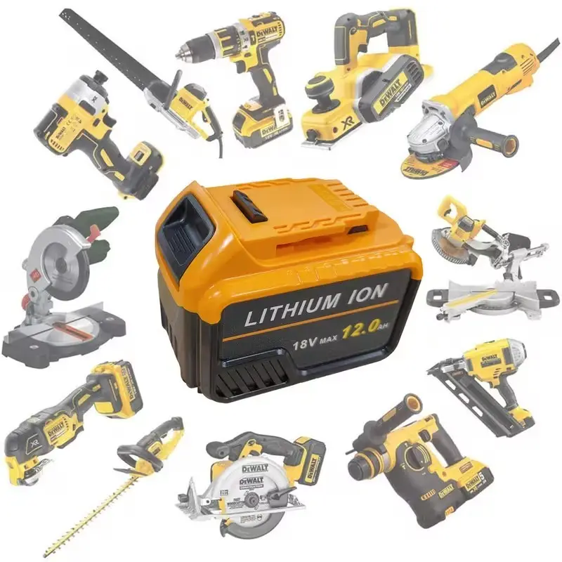 12.0Ah 18V 20V Max Li-Ion Battery for DeWalt DCB184 DCB200 DCB182 DCB205