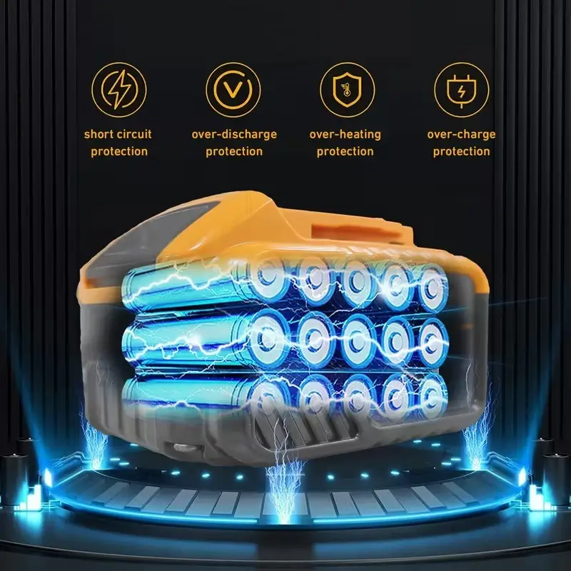 12.0Ah 18V 20V Max Li-Ion Battery for DeWalt DCB184 DCB200 DCB182 DCB205 - image 5 | Free standard UK delivery included | Discount Quality Products