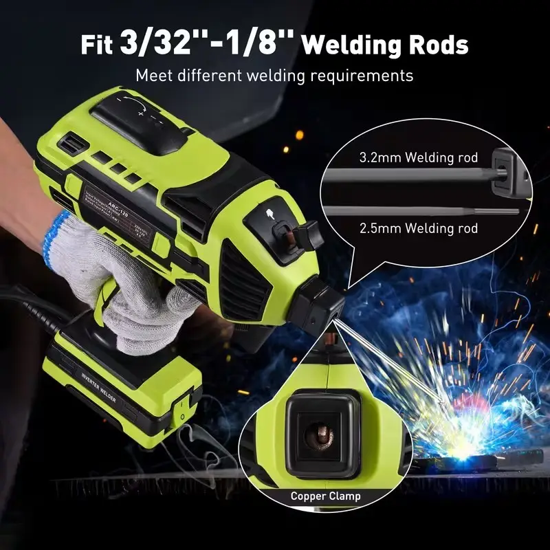 Handheld IGBT Inverter Welder 20-120A Portable ARC MMA Welding Machine Case - image 2 | Free standard UK delivery included | Discount Quality Products