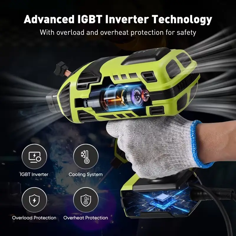 Handheld IGBT Inverter Welder 20-120A Portable ARC MMA Welding Machine Case - image 5 | Free standard UK delivery included | Discount Quality Products