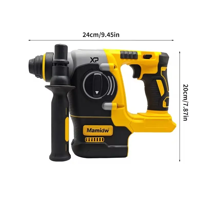 Cordless Rotary Hammer Drill SDS Plus 1200RPM for DeWalt 20V Battery Bare Tool - image 4 | Free standard UK delivery included | Discount Quality Products