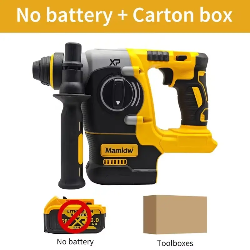 Cordless Rotary Hammer Drill SDS Plus 1200RPM for DeWalt 20V Battery Bare Tool - image 5 | Free standard UK delivery included | Discount Quality Products