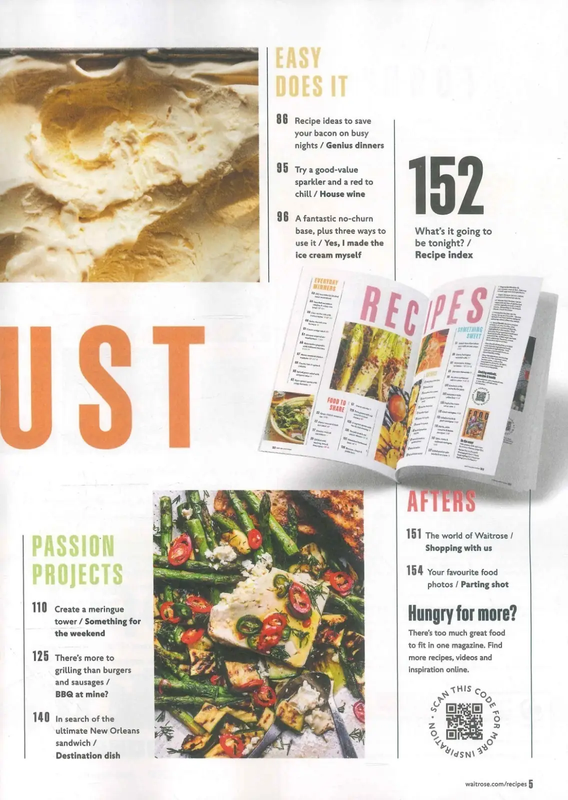 Waitrose & Partners Food Magazine #195, Cooking, Baking Recipes, July/Aug 2026 - image 4 | Free standard UK delivery included | Discount Quality Products
