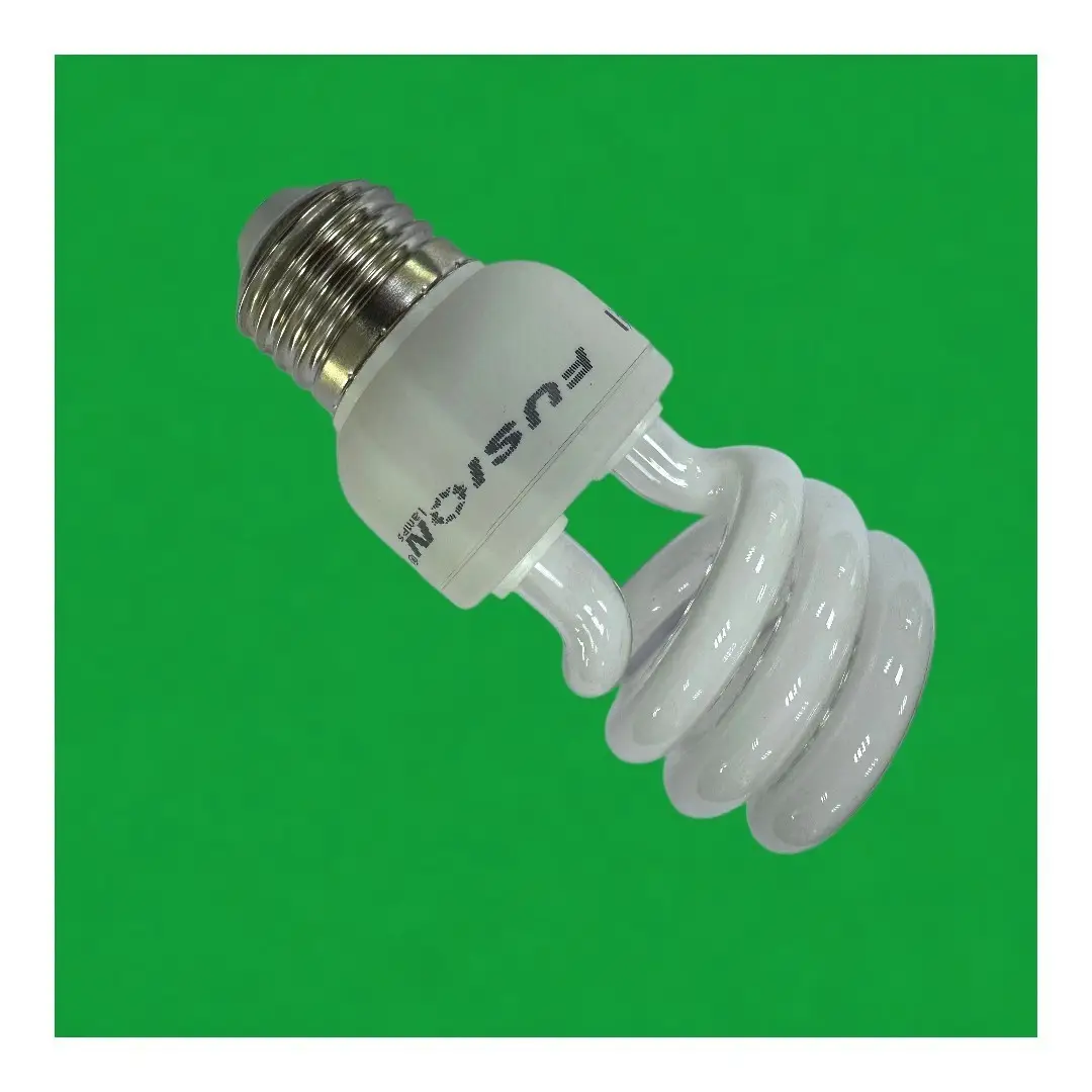 1x 11W Fusion CFL Spiral Light Bulb Edison Screw ES E27 2700K Warm White - image 3 | Free standard UK delivery included | Discount Quality Products