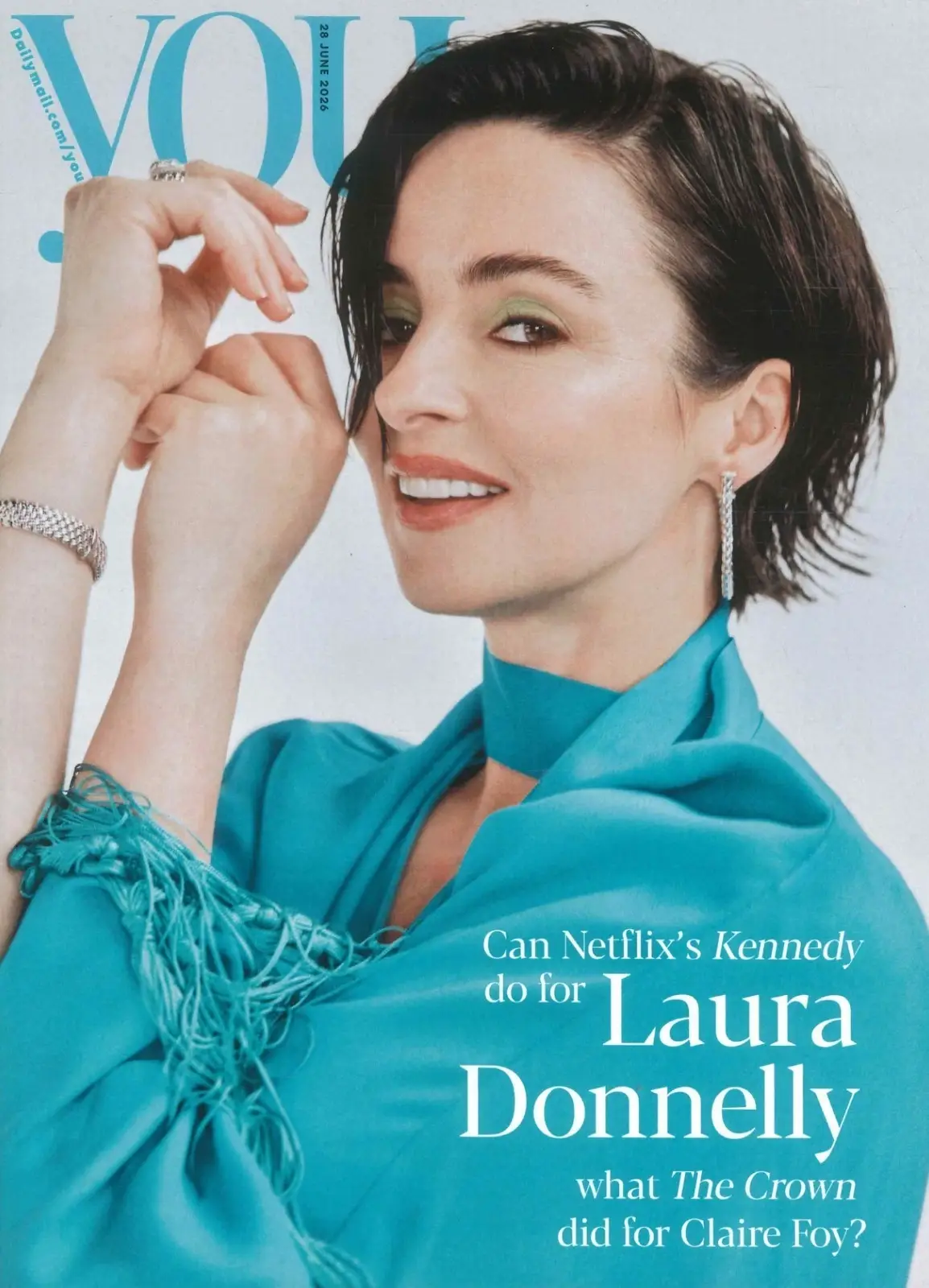 You Magazine: Laura Donnelly as Rose Kennedy, Chetna Makan, Fashion, 28.6.26