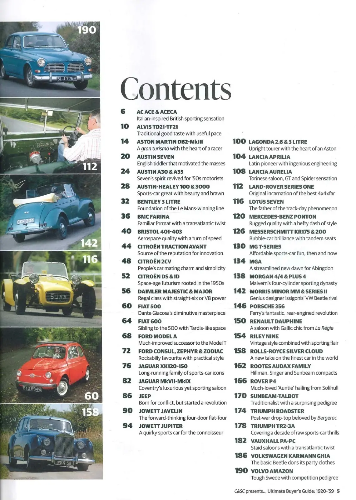 Classic & Sports Car Magazine: Ultimate Buyer's Guide 1920-'59, Collectors Ed. - image 4 | Free standard UK delivery included | Discount Quality Products