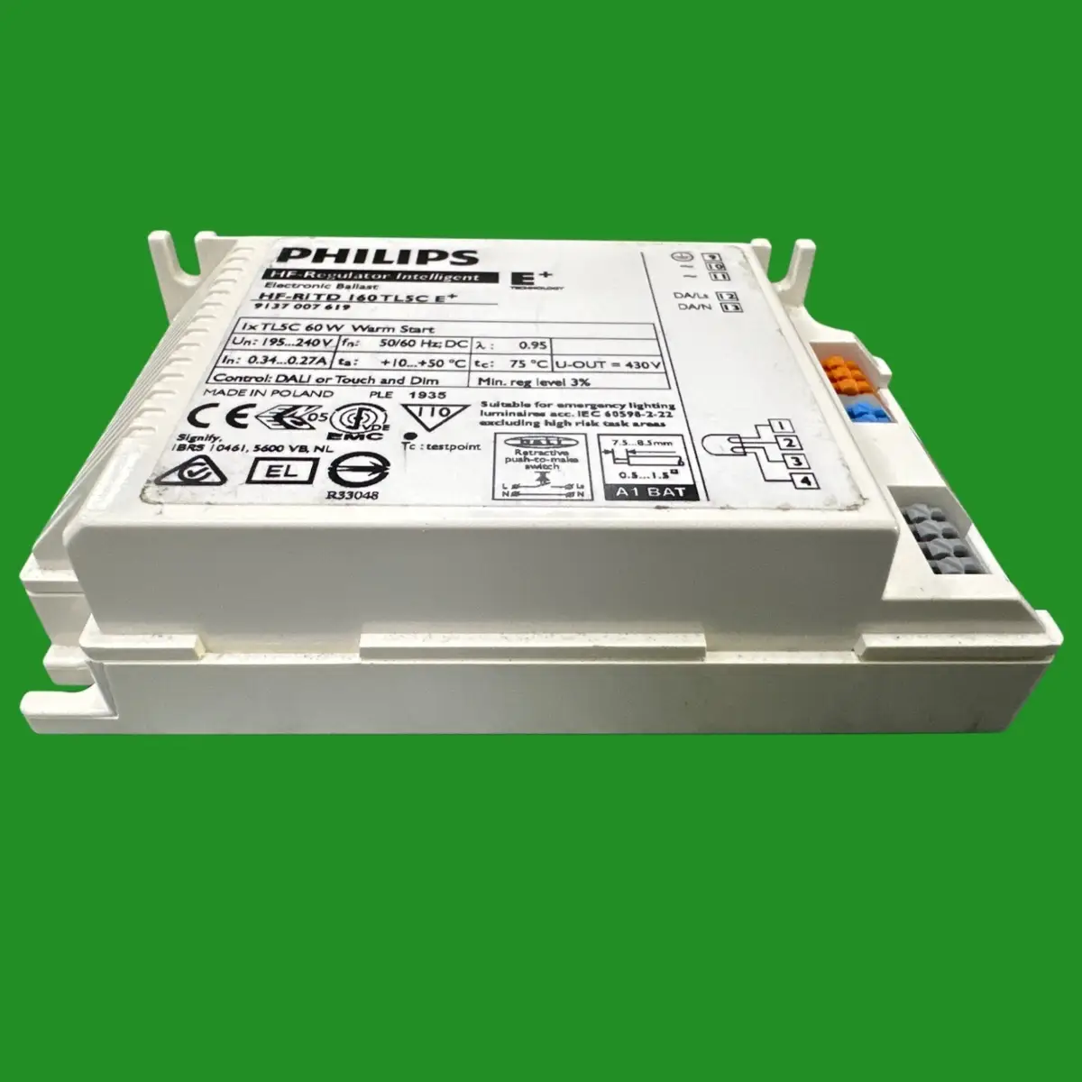 Philips HF-Ri TD 160 TL5C E+ Electronic Dimmable Ballast 60W T5 Circular Lamps - image 2 | Free standard UK delivery included | Discount Quality Products