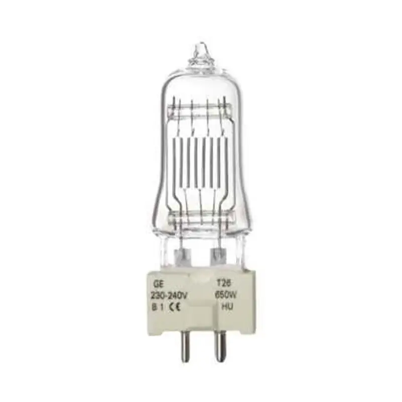 650W GE T26 GY9.5 GCS Stage Lamp 88463 Class Theatre Halogen Lighting Light Bulb
