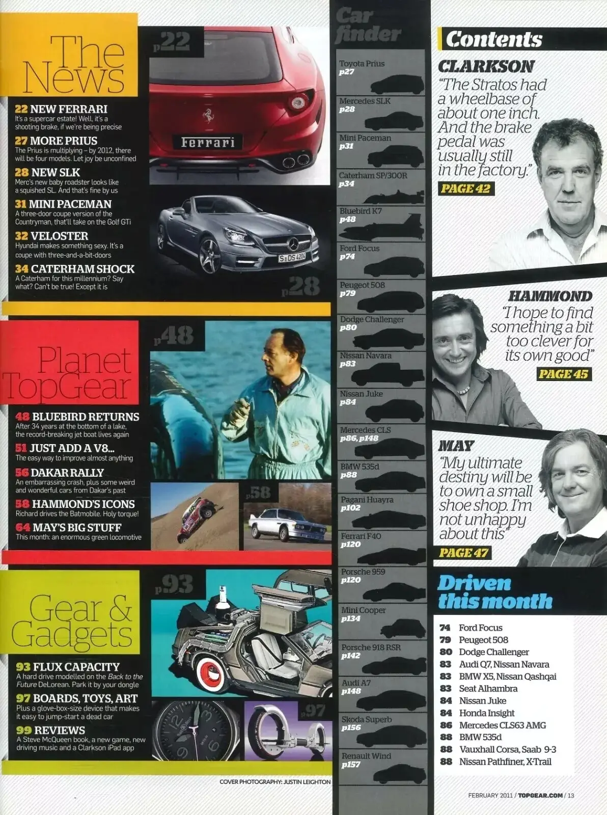 BBC Top Gear Magazine: Issue #214, Pagani Huayra, Audi, Feb 2011 (Small Crease) - image 4 | Free standard UK delivery included | Discount Quality Products