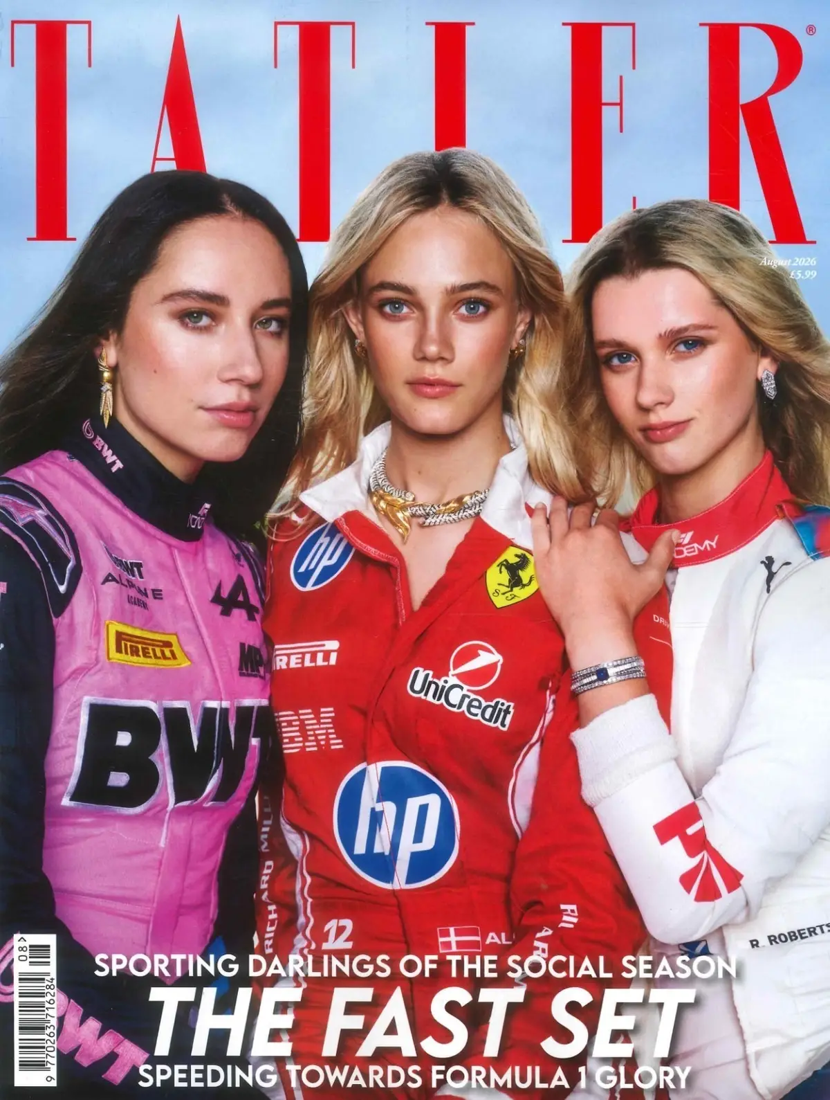 TATLER Magazine: F1 British Grand Prix Silverstone, George Russell, Aug 2026