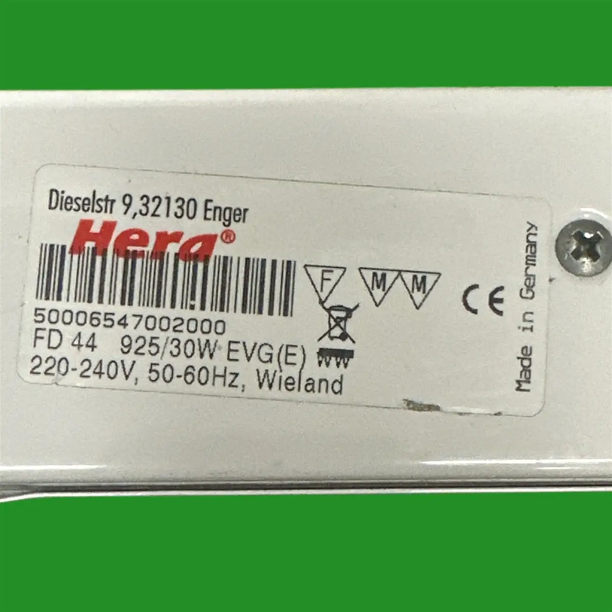 Hera 30W T8 910mm 3ft Fluorescent Tube Batten Holder Light Fitting, FD44 connect - image 2 | Free standard UK delivery included | Discount Quality Products