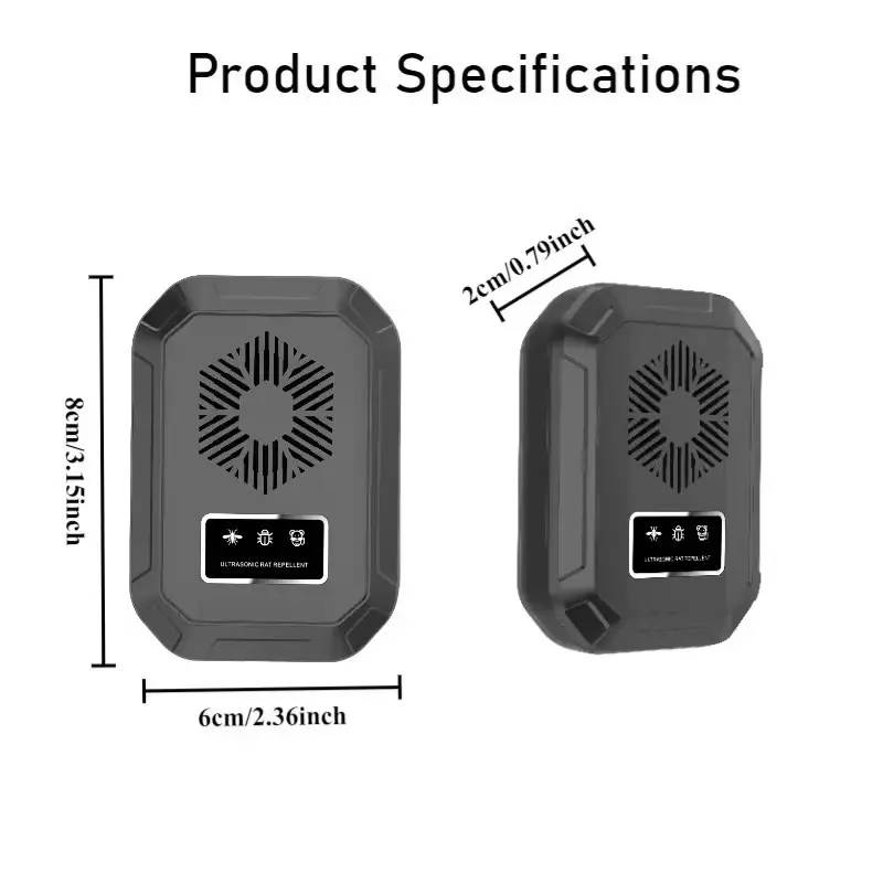 Ultrasonic Mouse Repeller Electronic Pest Control Plugin Home Rat Mice Repellent - image 5 | Free standard UK delivery included | Discount Quality Products