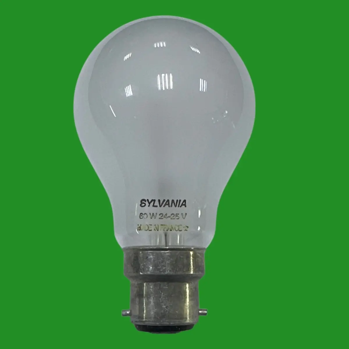 5x 60W Sylvania 24V 25V Low Voltage GLS Pearl Dimmable Light Bulbs, BC B22 - image 3 | Free standard UK delivery included | Discount Quality Products