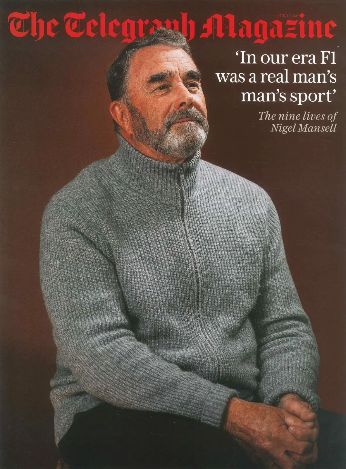 Telegraph Magazine: F1 Champion Nigel Mansell, Katie Boulter, Geisha Girl 4.7.26
