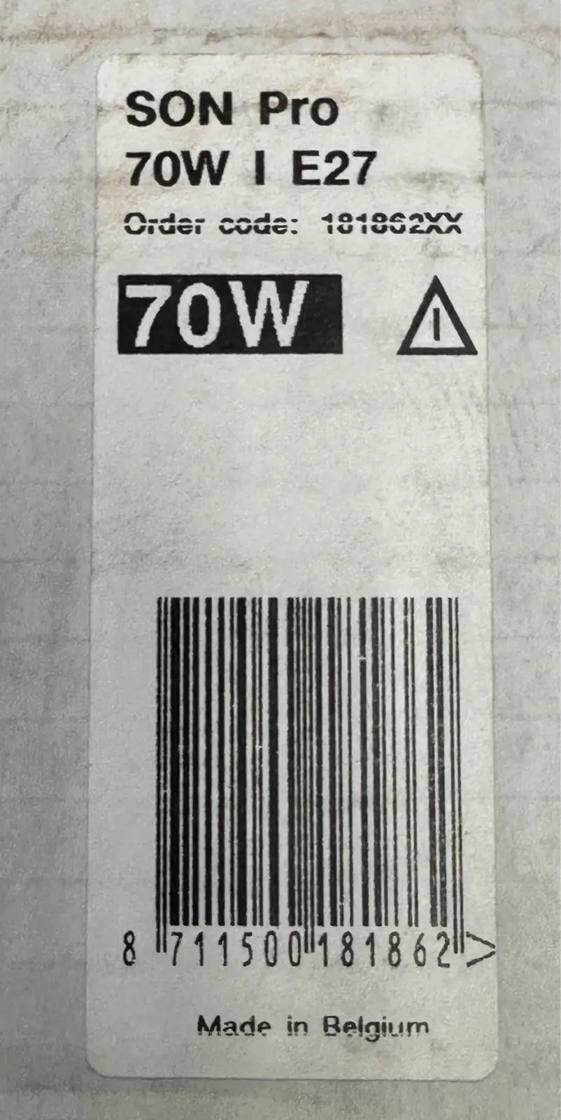 70W Philips Pro HPS High Pressure Sodium SON-E Elliptical Light Bulb ES E27 Lamp - image 3 | Free standard UK delivery included | Discount Quality Products