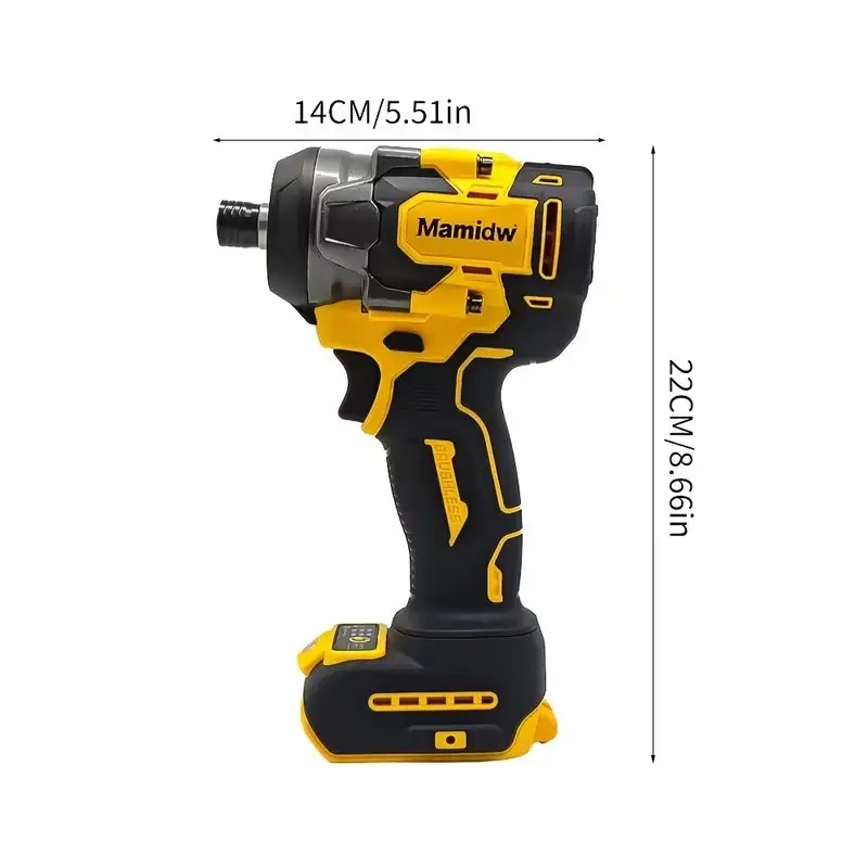 380Nm Cordless Brushless Impact Wrench for DeWalt 20V Battery Bare Tool LED - image 7 | Free standard UK delivery included | Discount Quality Products