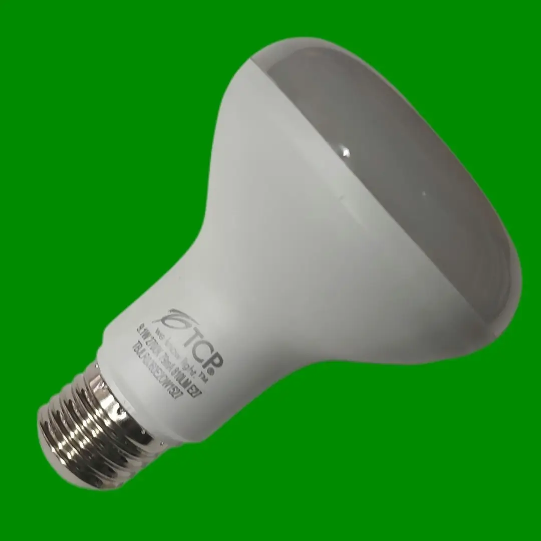 2x 9.1W (=60W) TCP R80 LED Pearl Reflector Light Bulbs 2700K ES E27 Edison Screw - image 2 | Free standard UK delivery included | Discount Quality Products