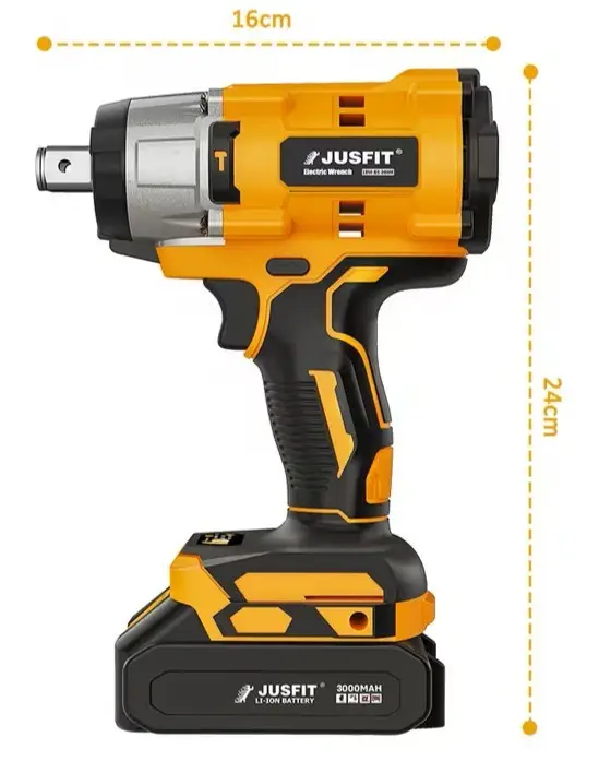 18V Cordless 1/2" Impact Wrench 1000Nm 3 Speed Brushless For Makita - NO Battery - image 4 | Free standard UK delivery included | Discount Quality Products