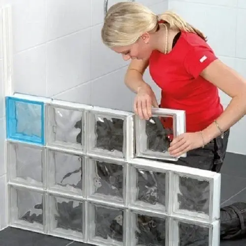 Glass Block Lock 1m² Frame Kit Easy Installation for 25 Blocks of 190mm² x 80mm - image 3 | Free standard UK delivery included | Discount Quality Products