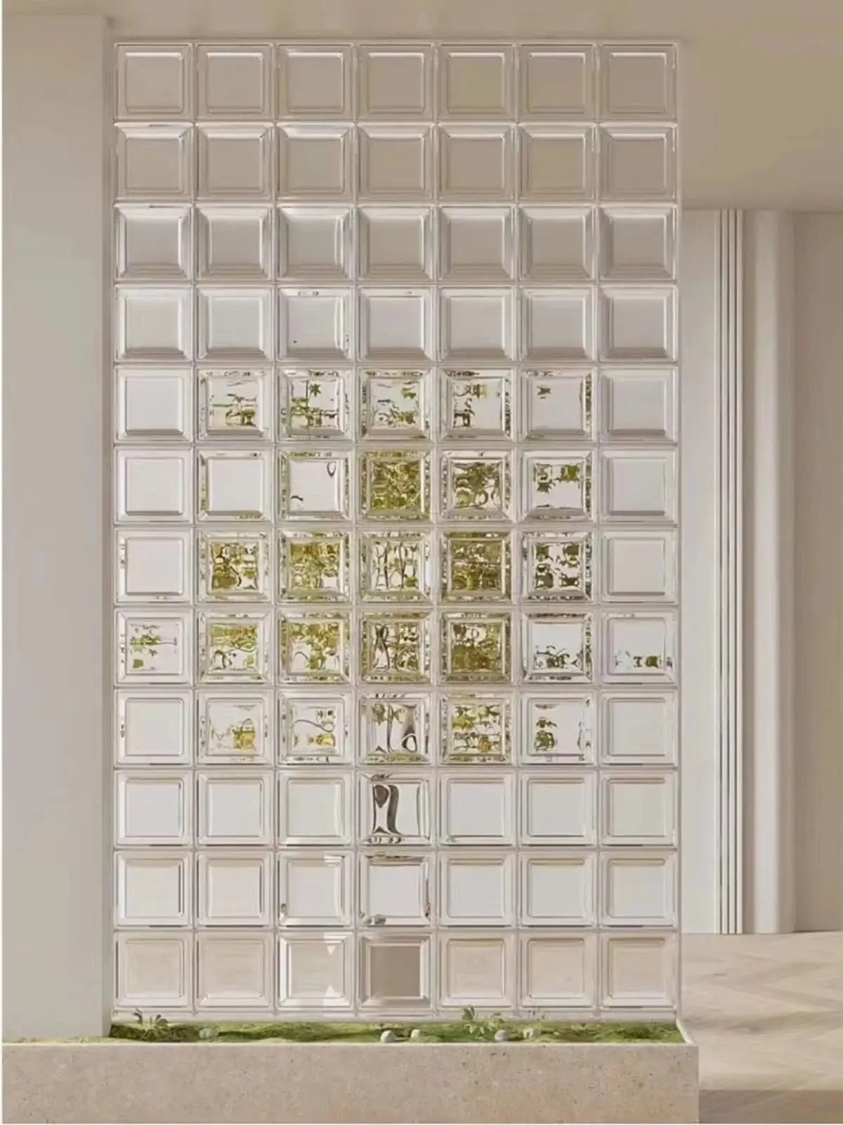 Glass Block Lock 1m² Frame Kit Easy Installation for 25 Blocks of 190mm² x 80mm - image 4 | Free standard UK delivery included | Discount Quality Products