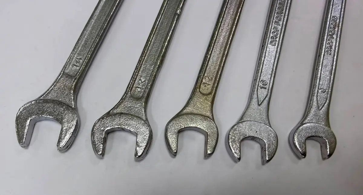 5 PCS Combination Spanner Wrench DIY Tool Set, Metric 8mm-14mm, Open End & Ring - image 2 | Free standard UK delivery included | Discount Quality Products