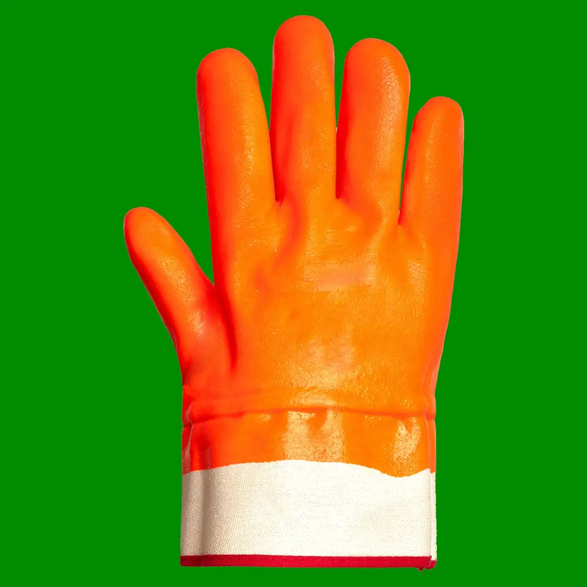 1x Pair Thermal PVC Full Dip Safety Cuff Work Gloves Size 11 XL Supertouch 23463 - image 2 | Free standard UK delivery included | Discount Quality Products