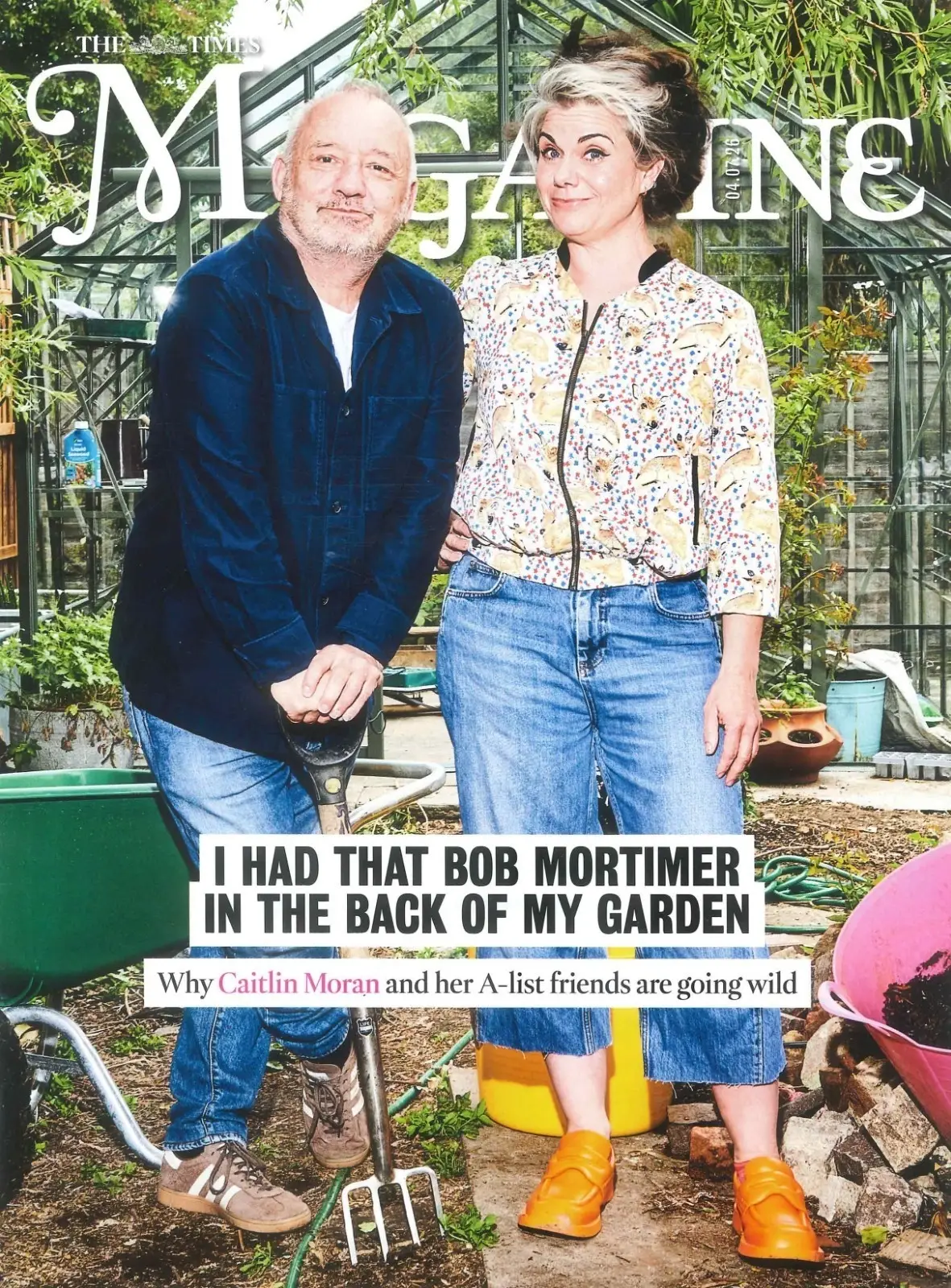 Times Magazine: Emma Raducanu, Bob Mortimer, Helen Skelton, Tom Peck, 4.7.26