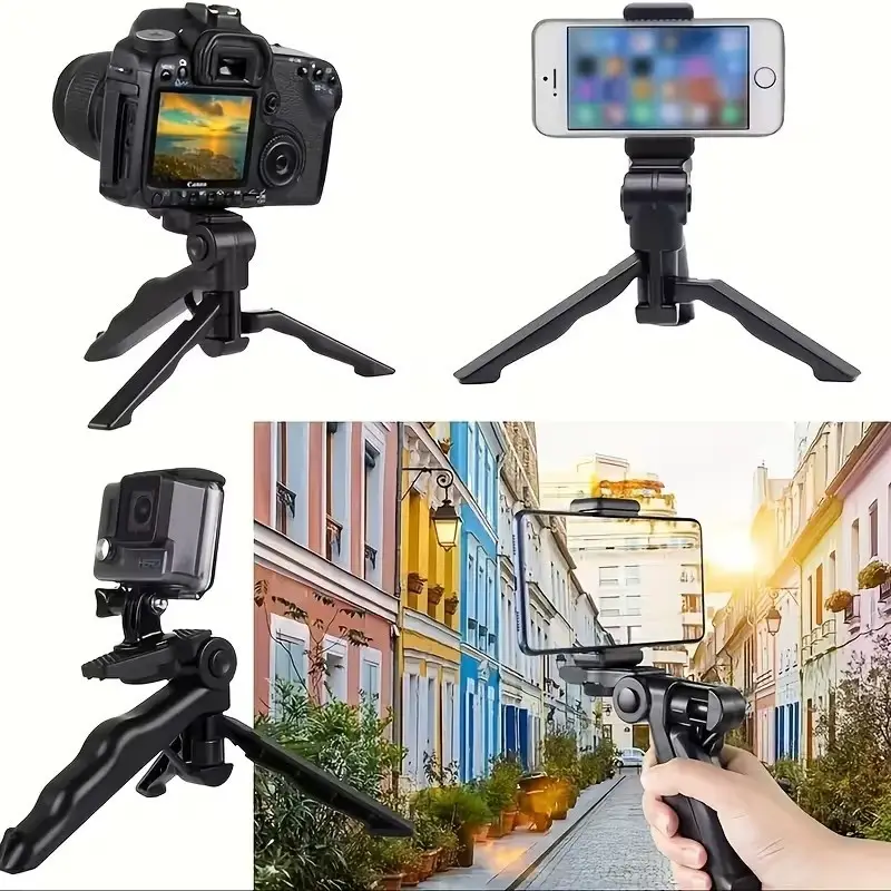 360° Phone Tripod Stand Adjustable Anti Shake Selfie Mount Live Stream Holder - image 2 | Free standard UK delivery included | Discount Quality Products