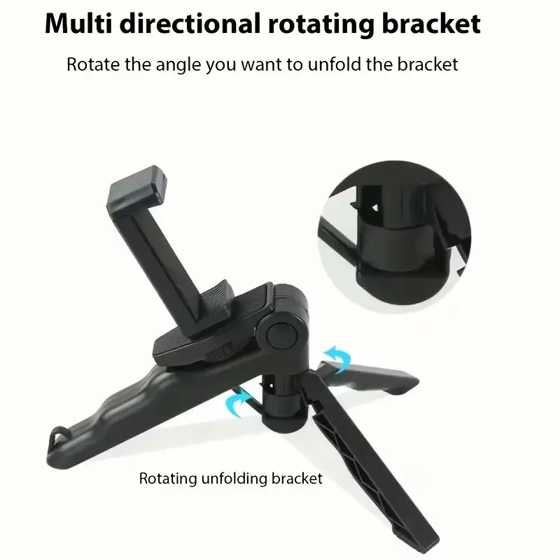 360° Phone Tripod Stand Adjustable Anti Shake Selfie Mount Live Stream Holder - image 7 | Free standard UK delivery included | Discount Quality Products