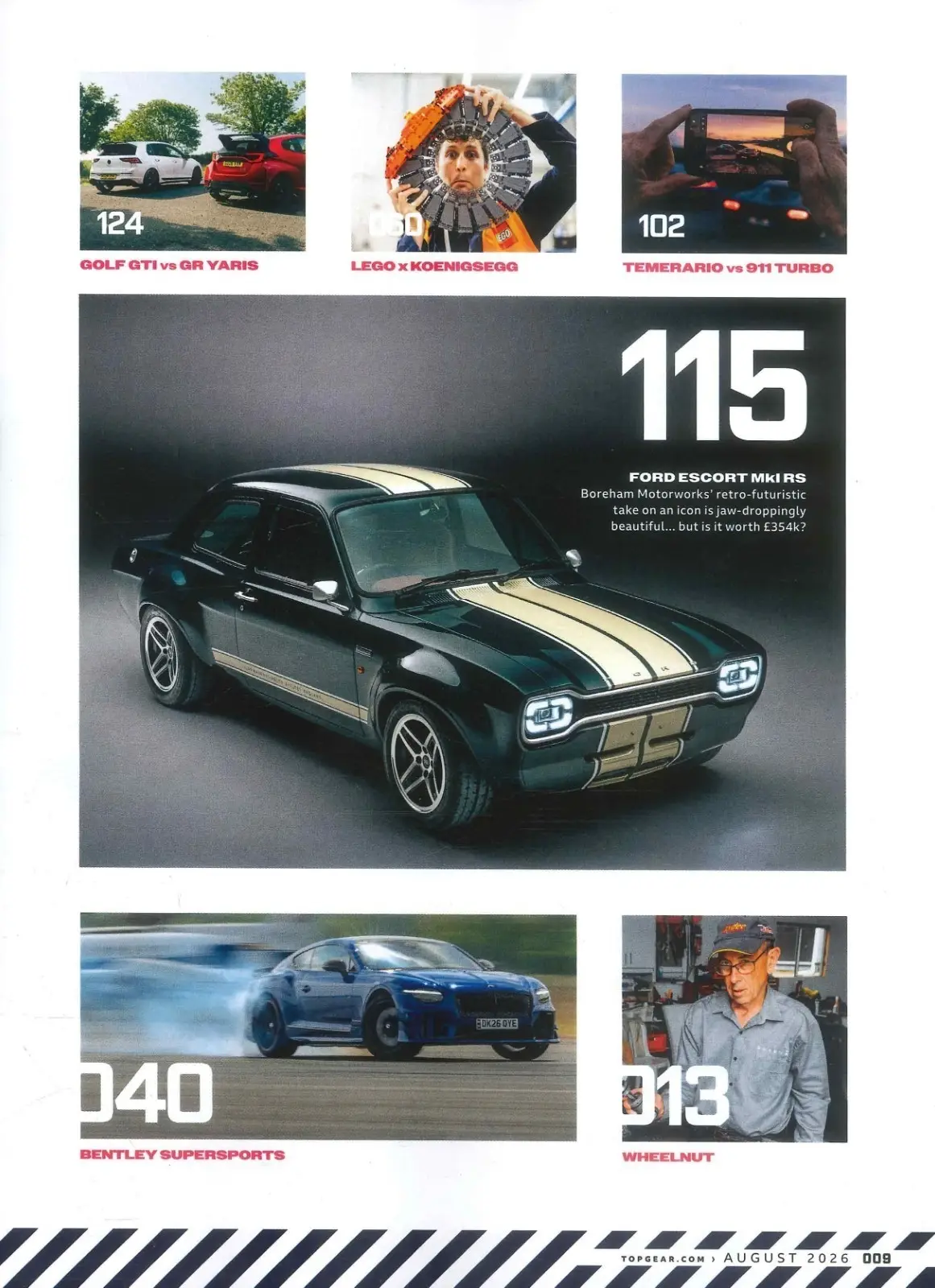 BBC Top Gear Magazine #410, McLaren W1, Bentley Supersports, Audi, 911, Aug 2026 - image 4 | Free standard UK delivery included | Discount Quality Products