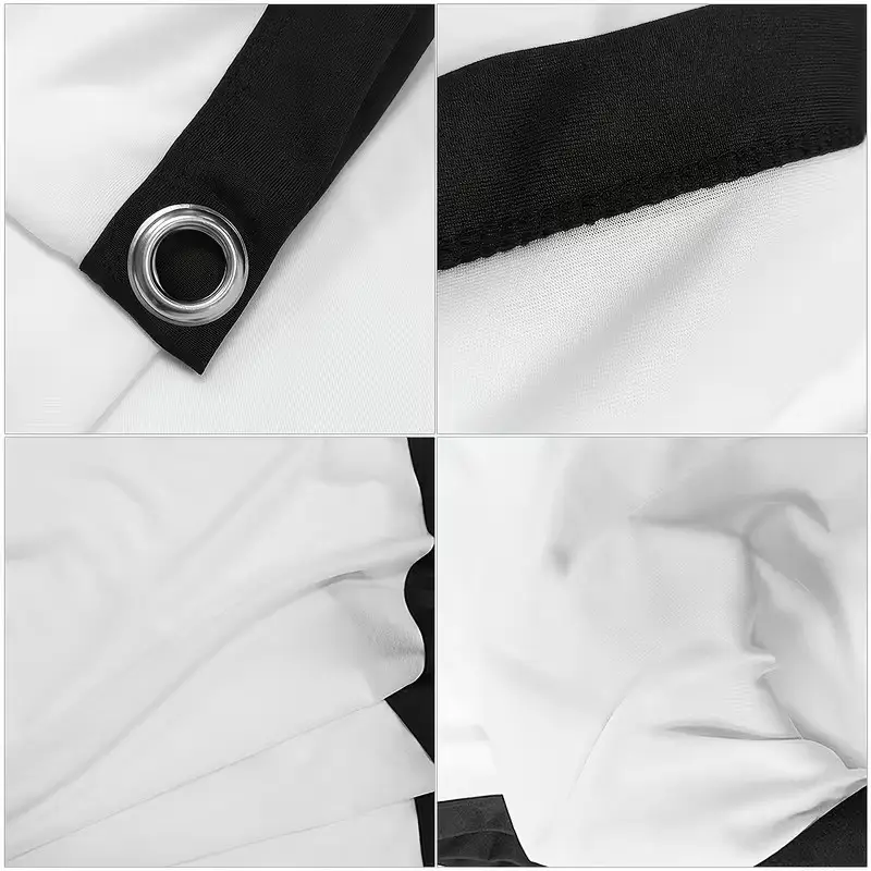 60" Portable White Projection Curtain - Home Theatre & Presentation Screen - image 9 | Free standard UK delivery included | Discount Quality Products