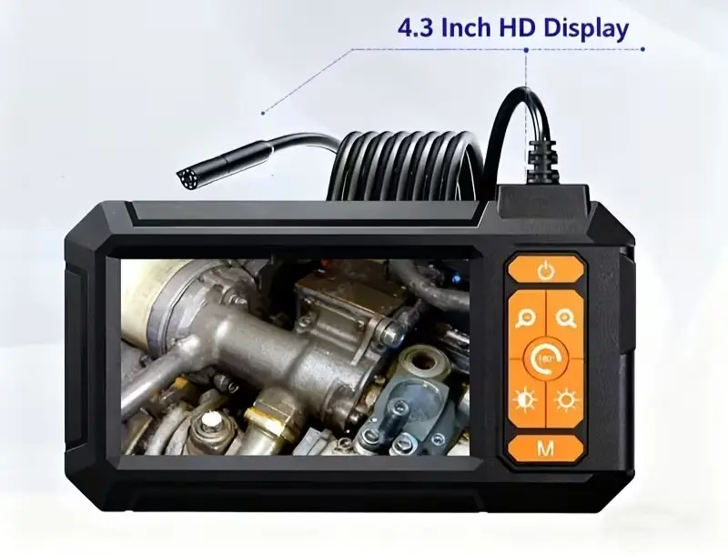 1080P HD Industrial Endoscope P410 IP67 Inspection Camera USB Rechargeable
