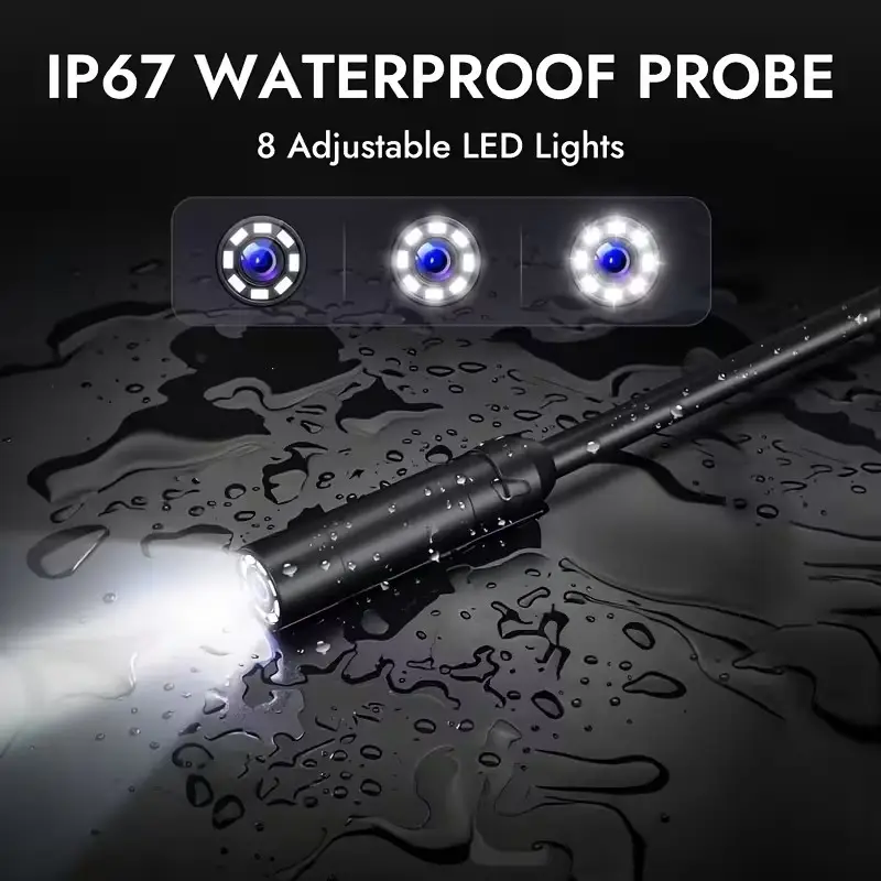 1080P HD Industrial Endoscope P410 IP67 Inspection Camera USB Rechargeable - image 5 | Free standard UK delivery included | Discount Quality Products