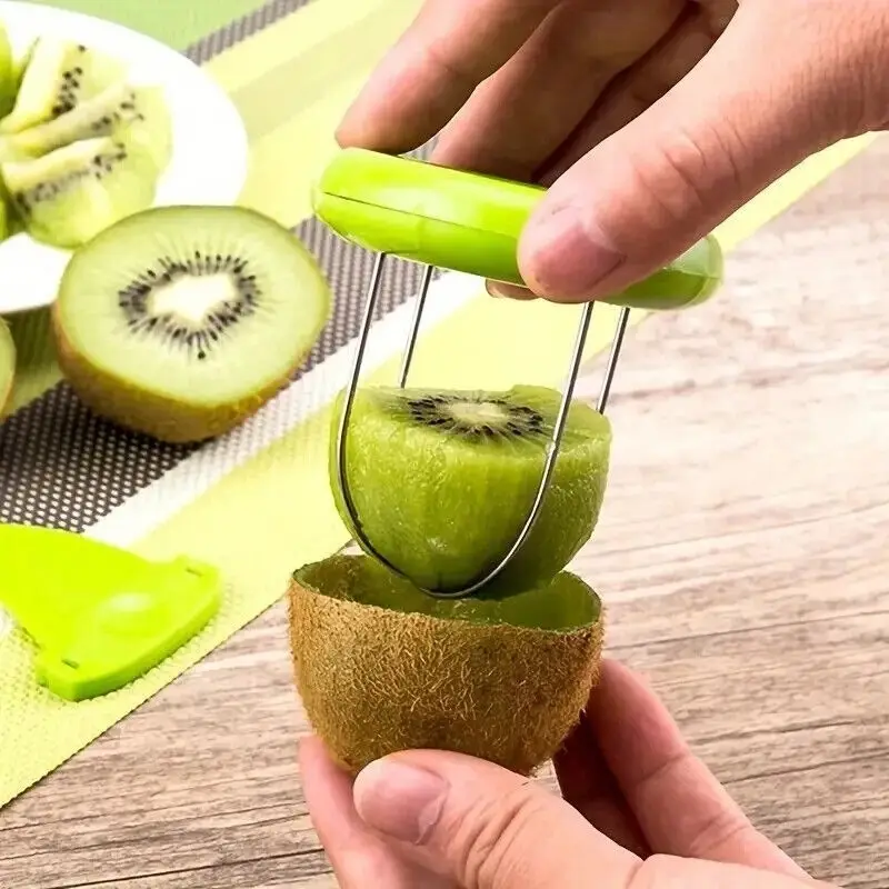 Kiwi Fruit Peeler Slicer Scooper Pitter Kitchen Tool Easy Peel & Slice - image 6 | Free standard UK delivery included | Discount Quality Products