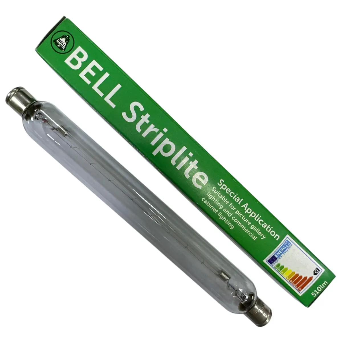 60W BELL 221mm Clear Double Ended Cap Tubular Lamp S15 Linear Strip Light Bulbs - image 3 | Free standard UK delivery included | Discount Quality Products