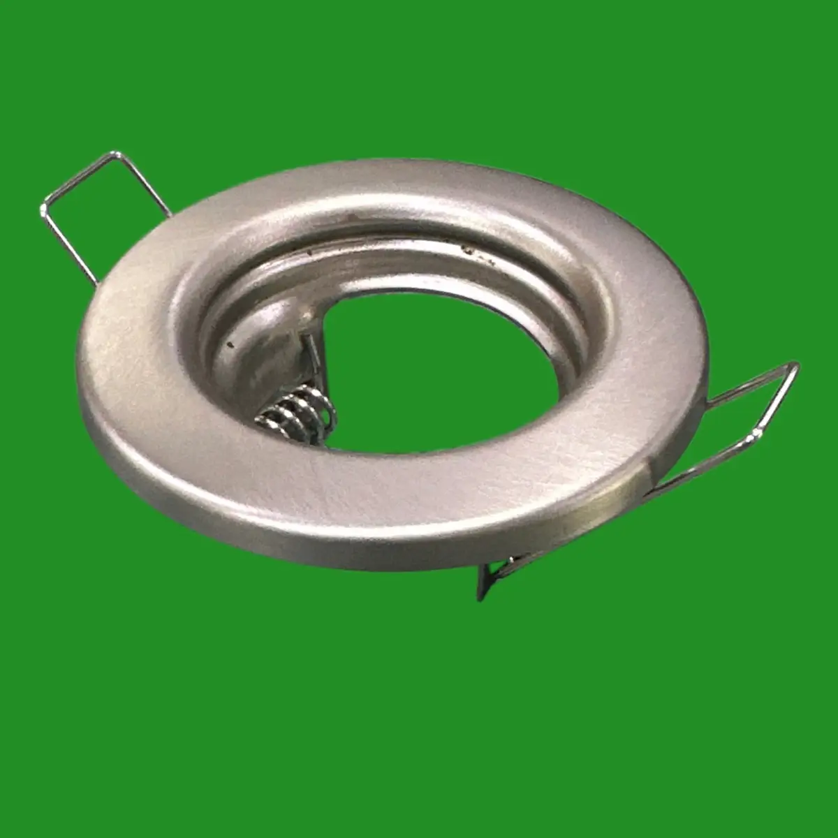 Knightsbridge 12V MR11 Pressed Brushed Chrome Recessed Spot Light Downlight