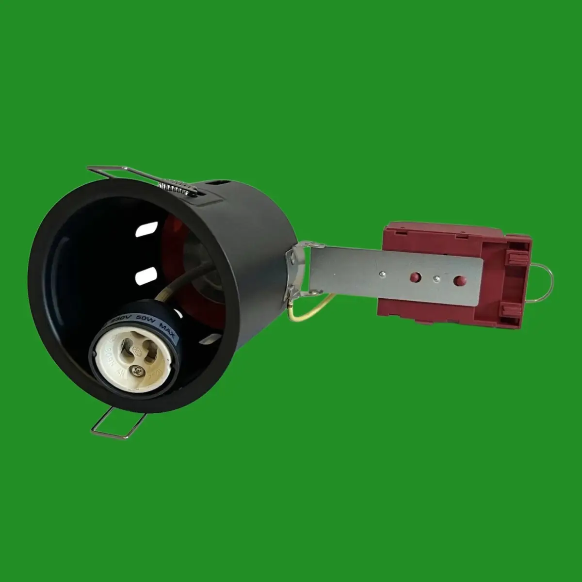 Knightsbridge GU10 Fire Rated Evolve Fixed IC Downlight Can, LED Halogen Lamp - image 3 | Free standard UK delivery included | Discount Quality Products