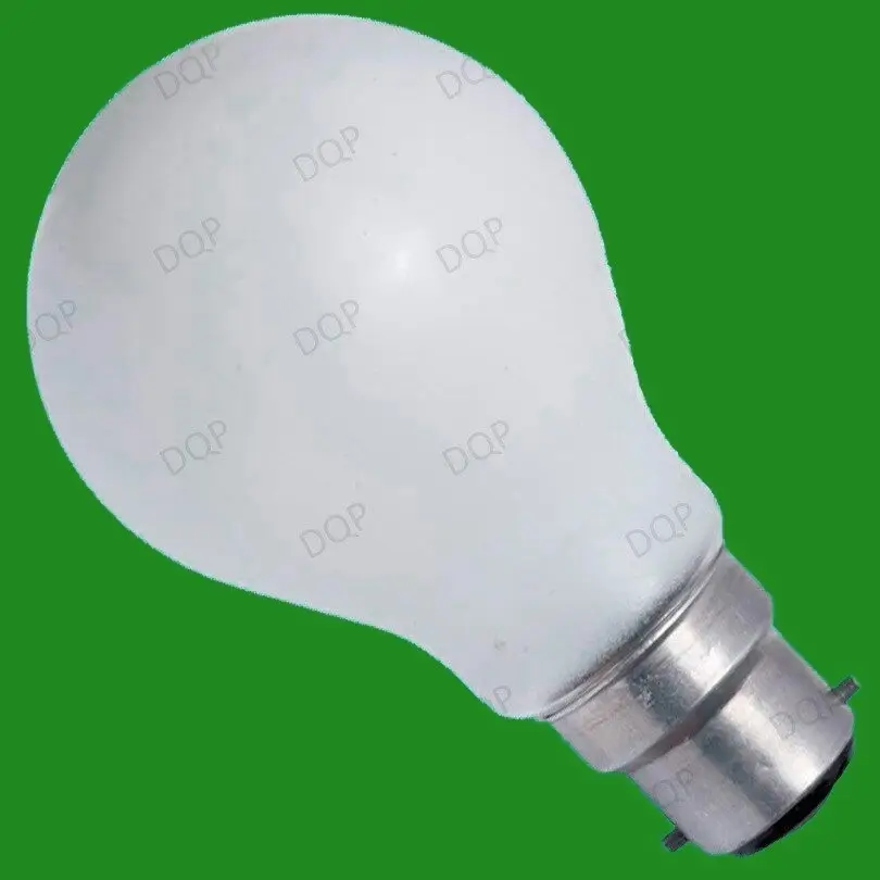 6x 200W TUNGSTEN FILAMENT DIMMABLE GLS LIGHT BULBS; BC, B22, PEARL LAMP